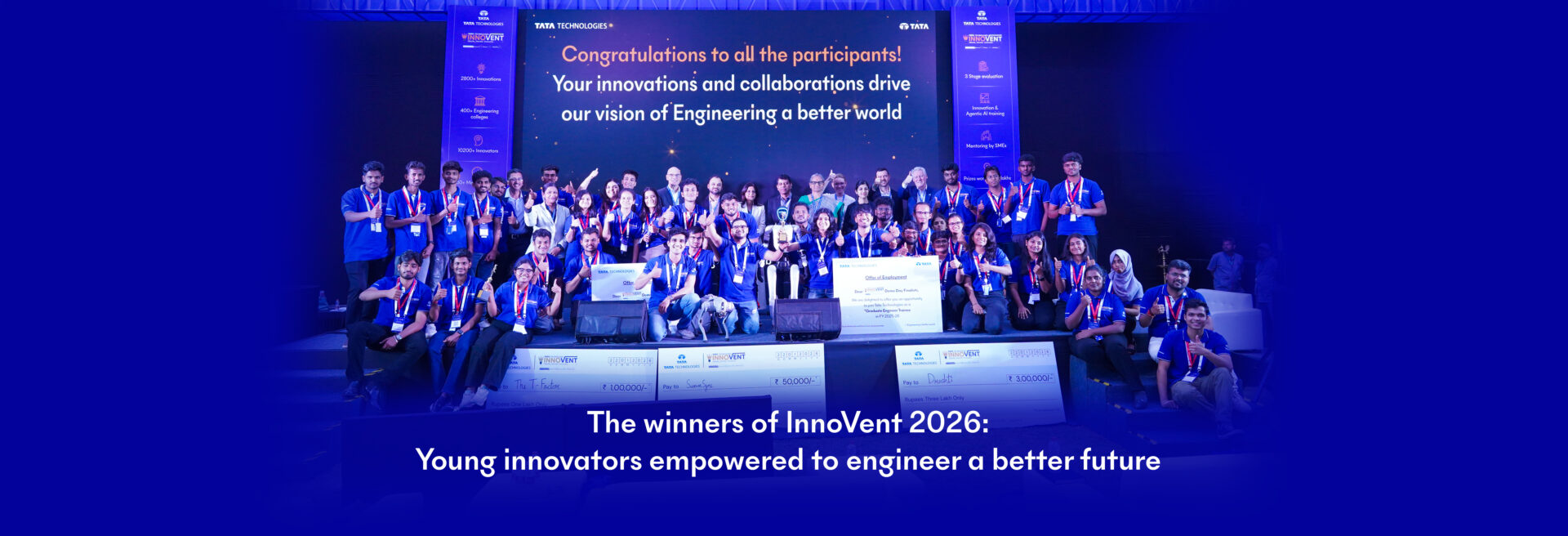 Tata Technologies announces winners of InnoVent 2026, focused on Smart Mobility; offers career opportunities to all finalists